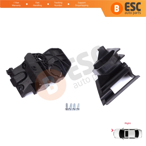 Headlight Holder Mount Repair Bracket Tab Set Right Side for Peugeot 308 MK2 T9 2013-2021 4/5 Door 9807657780