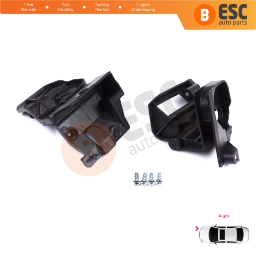 Headlight Holder Mount Repair Bracket Tab Set Right Side for Peugeot 308 MK2 T9 2013-2021 4/5 Door 9807657780