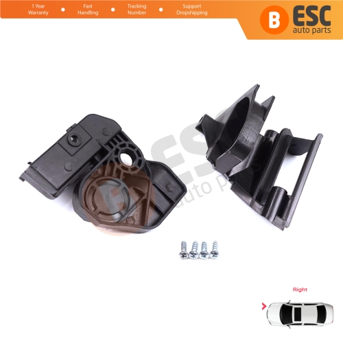 Headlight Holder Mount Repair Bracket Tab Set Right Side for Peugeot 308 MK2 T9 2013-2021 4/5 Door 9807657780