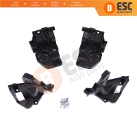 Headlight Holder Mount Repair Bracket Tab Set Left Right Side for Peugeot 308 MK2 T9 2013-2021 4/5 Door 9807658080 9807657780