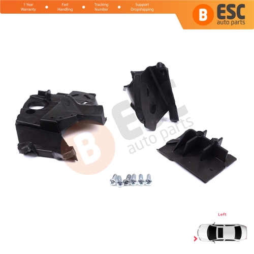 Headlight Holder Mount Repair Bracket Tab Set Left Side for Peugeot 3008 5008 MK2 2016-2024 9814255880