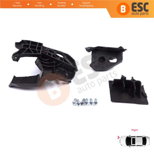 Headlight Holder Mount Repair Bracket Tab Set Right Side for Peugeot 3008 5008 MK2 2016-2024 9814255780