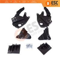 Headlight Holder Mount Repair Bracket Tab Set Left Right Side for Peugeot 3008 5008 MK2 2016-2024 9814255880 9814255780