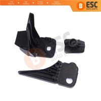 Headlight Holder Mount Repair Bracket Tab Set Left Side for Ford Focus MK4 C519 HN HM HP 2018-On JX7B13W030CE