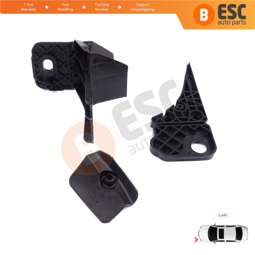 Headlight Holder Mount Repair Bracket Tab Set Left Side for Ford Focus MK4 C519 HN HM HP 2018-On JX7B13W030CE