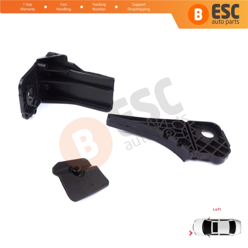 Headlight Holder Mount Repair Bracket Tab Set Left Side for Ford Focus MK4 C519 HN HM HP 2018-On JX7B13W030CE