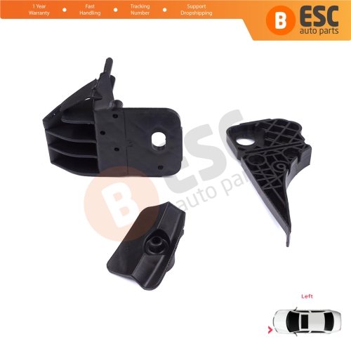 Headlight Holder Mount Repair Bracket Tab Set Left Side for Ford Focus MK4 C519 HN HM HP 2018-On JX7B13W030CE