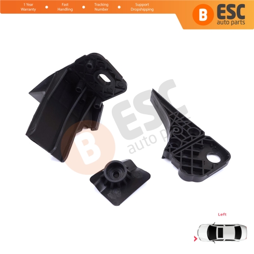 Headlight Holder Mount Repair Bracket Tab Set Left Side for Ford Focus MK4 C519 HN HM HP 2018-On JX7B13W030CE