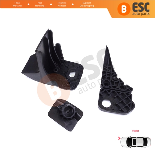 Headlight Holder Mount Repair Bracket Tab Set Right Side for Ford Focus MK4 C519 HN HM HP 2018-On JX7B13W029CE