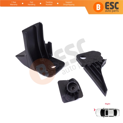 Headlight Holder Mount Repair Bracket Tab Set Right Side for Ford Focus MK4 C519 HN HM HP 2018-On JX7B13W029CE