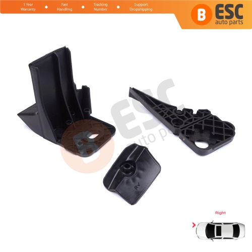 Headlight Holder Mount Repair Bracket Tab Set Right Side for Ford Focus MK4 C519 HN HM HP 2018-On JX7B13W029CE