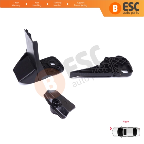 Headlight Holder Mount Repair Bracket Tab Set Right Side for Ford Focus MK4 C519 HN HM HP 2018-On JX7B13W029CE