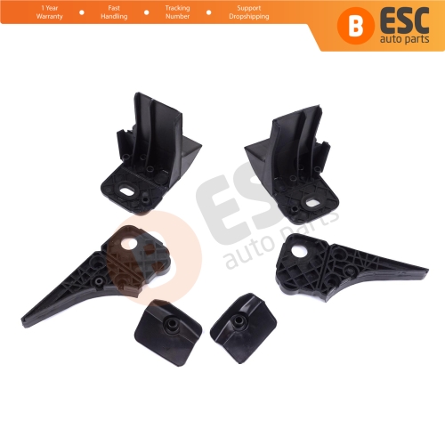 Headlight Holder Mount Repair Bracket Tab Set Right Left Side for Ford Focus MK4 C519 HN HM HP 2018-On JX7B13W030CE JX7B13W029CE