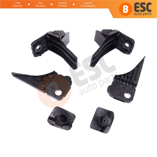 Headlight Holder Mount Repair Bracket Tab Set Right Left Side for Ford Focus MK4 C519 HN HM HP 2018-On JX7B13W030CE JX7B13W029CE