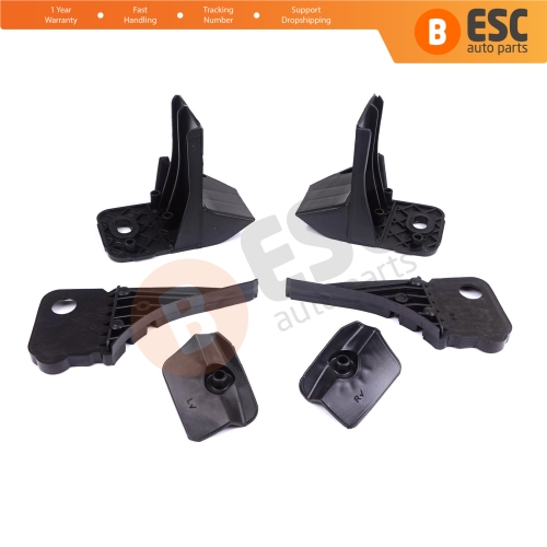 Headlight Holder Mount Repair Bracket Tab Set Right Left Side for Ford Focus MK4 C519 HN HM HP 2018-On JX7B13W030CE JX7B13W029CE