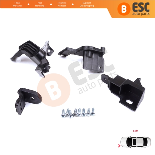 Headlight Holder Mount Repair Bracket Tab Set Left Side for Toyota Corolla MK12 E21 EA1 EH1 2019-On 81170-02T30