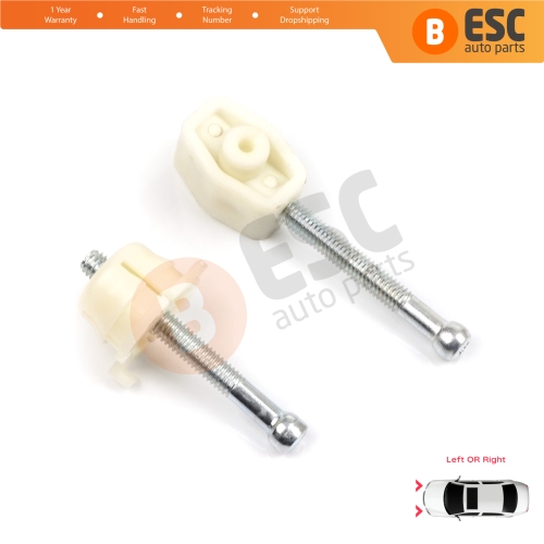 Front Headlight Adjusting Screw Set for VW Transporter T4 Caravelle 7D 70 Bus Van Box Platform 1990-2004 701941141A 