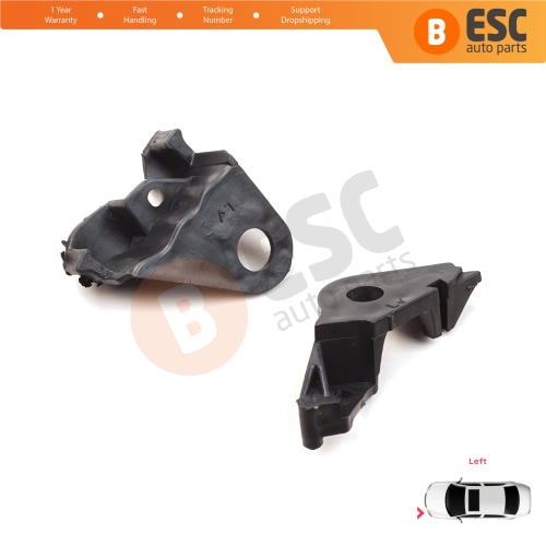 Headlight Holder Mount Repair Bracket Tab Set Left Side for Citroen C4 MK1 LC Coupe MK1 THE 2004-2010 621283