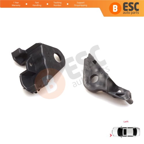 Headlight Holder Mount Repair Bracket Tab Set Left Side for Citroen C4 MK1 LC Coupe MK1 THE 2004-2010 621283