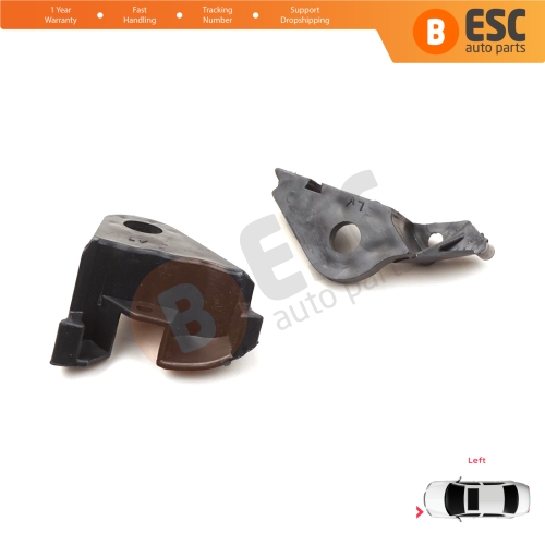 Headlight Holder Mount Repair Bracket Tab Set Left Side for Citroen C4 MK1 LC Coupe MK1 THE 2004-2010 621283