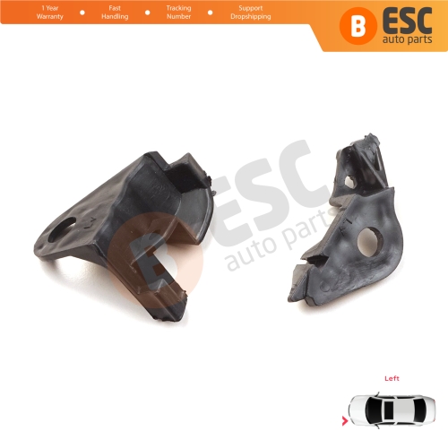 Headlight Holder Mount Repair Bracket Tab Set Left Side for Citroen C4 MK1 LC Coupe MK1 THE 2004-2010 621283