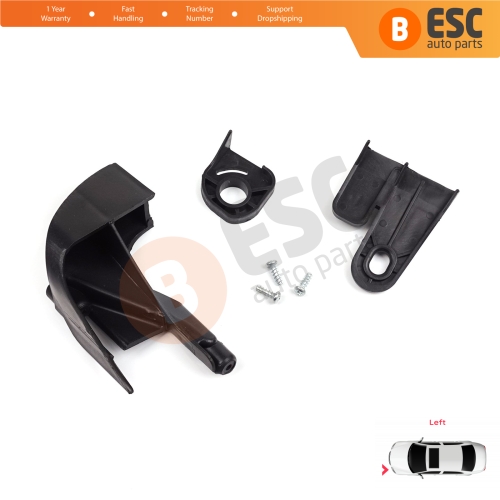 Headlight Holder Mount Repair Bracket Tab Set Left Side for Fiat Fiorino MK3 225 Citroen Nemo Peugeot Bipper 2007-2020 6212F4