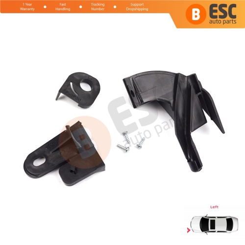 Headlight Holder Mount Repair Bracket Tab Set Left Side for Fiat Fiorino MK3 225 Citroen Nemo Peugeot Bipper 2007-2020 6212F4