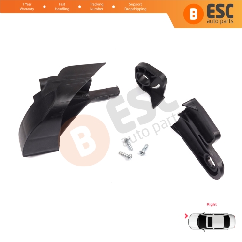 Headlight Holder Mount Repair Bracket Tab Set Right Side for Fiat Fiorino 225 MK3 Citroen Nemo Peugeot Bipper 2007-2020 6212F3