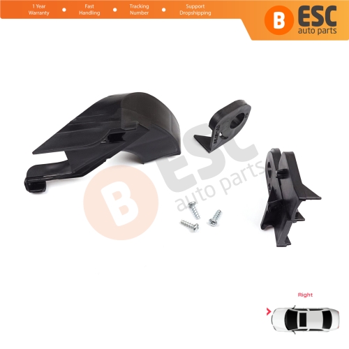 Headlight Holder Mount Repair Bracket Tab Set Right Side for Fiat Fiorino 225 MK3 Citroen Nemo Peugeot Bipper 2007-2020 6212F3