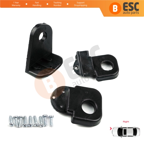 Headlight Holder Mount Repair Bracket Tab Set Right Side for Fiat Doblo Box MPV 119 223 2005-2010