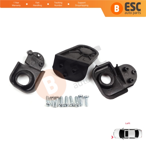 Headlight Holder Mount Repair Bracket Tab Set Left Side for Fiat Doblo Box MPV 119 223 2005-2010