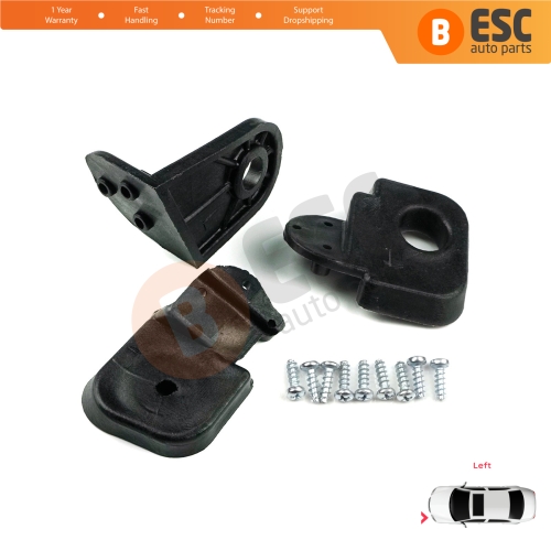 Headlight Holder Mount Repair Bracket Tab Set Left Side for Fiat Doblo Box MPV 119 223 2005-2010