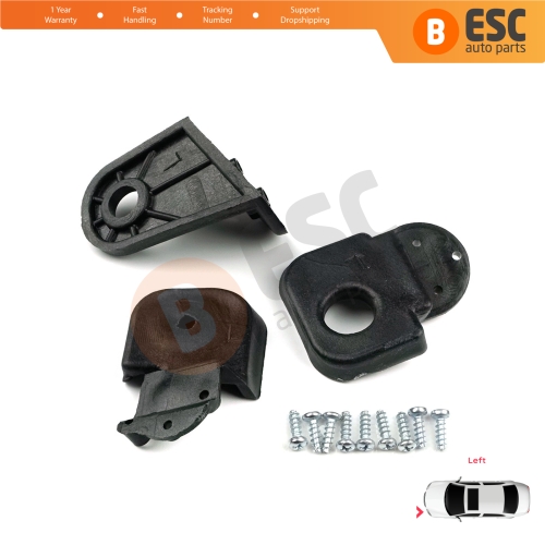 Headlight Holder Mount Repair Bracket Tab Set Left Side for Fiat Doblo Box MPV 119 223 2005-2010