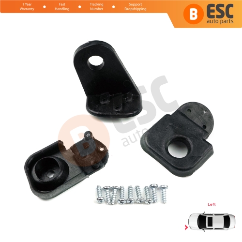 Headlight Holder Mount Repair Bracket Tab Set Left Side for Fiat Doblo Box MPV 119 223 2005-2010