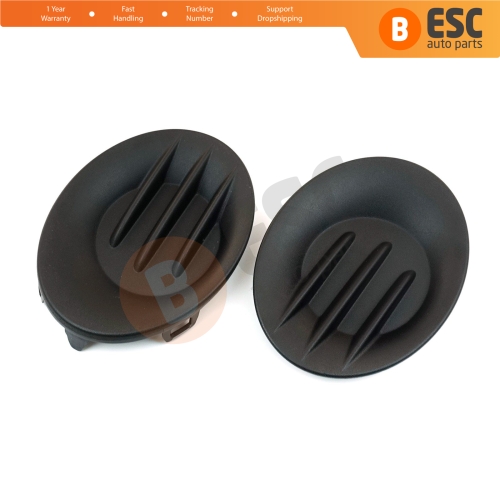 Front Bumper Fog Lamp Cover Plug Set 263362039R 263310354R for Renault Megane 3 Fluence