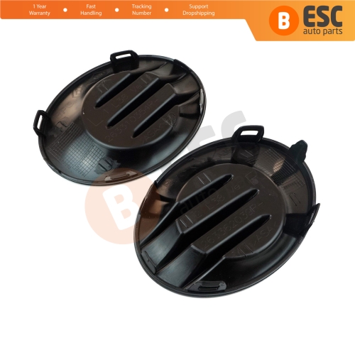 Front Bumper Fog Lamp Cover Plug Set 263362039R 263310354R for Renault Megane 3 Fluence