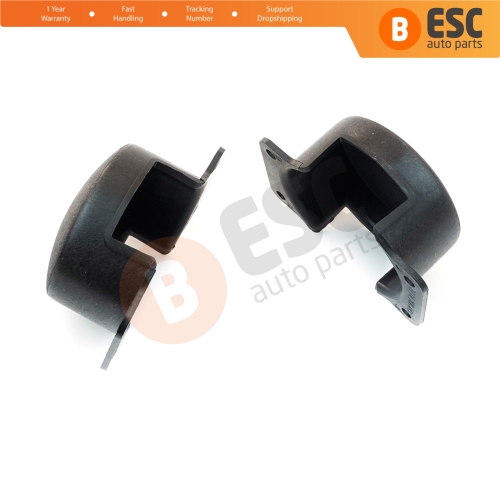 Front Bumper Fog Lamp Cover Plug Set 7701208643 for Renault Megane Kangoo Laguna Scenic MK2