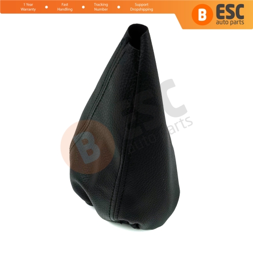 Gear Shift Stick Black Boot Gaiter Dust Cover for VW Polo MK3