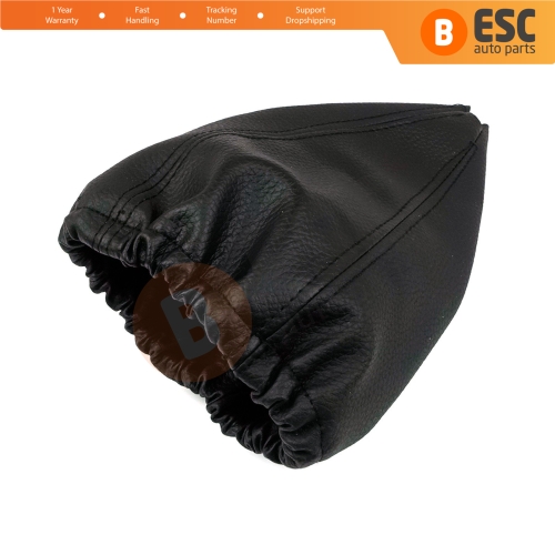 Gear Shift Stick Black Boot Gaiter Dust Cover for VW Polo MK3