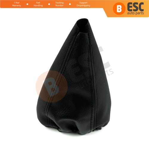 Gear Shift Stick Black Boot Gaiter Dust Cover for VW Polo MK3