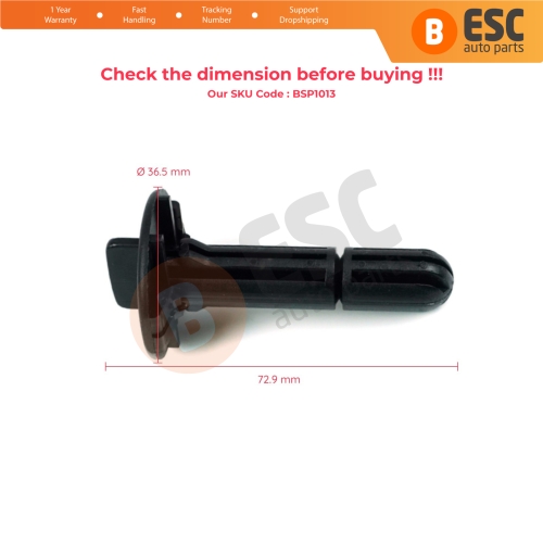 Radiator Pillar Fixing Pin 397880391R for Renault Megane Clio 3 Dacia Duster Logan Sandero Lodgy