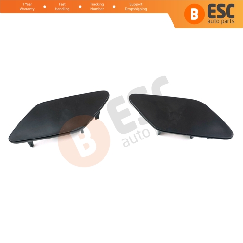 Headlight Washer Cover Cap Set 1K8955109 110 for VW Scirocco 2008-2014