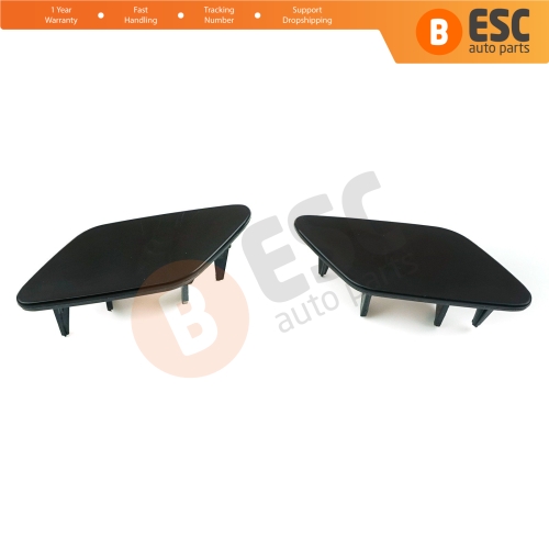 Headlight Washer Cover Cap Set 1K8955109 110 for VW Scirocco 2008-2014