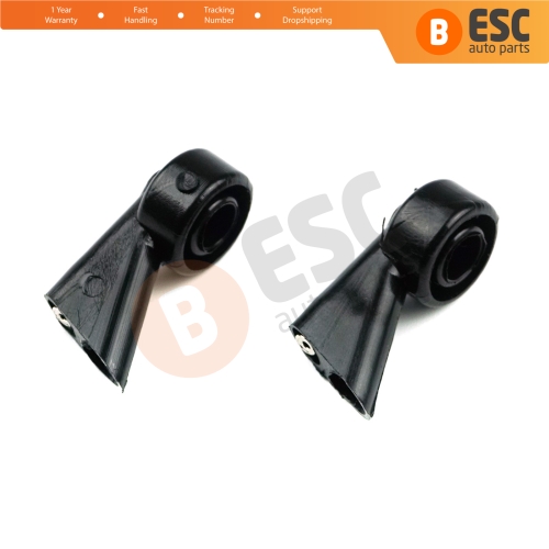 2 Pieces Rear Windshield Wiper Washer Water Spray Nozzle Single Hole Mounting 8E9955985 for Audi A3 A4 A6 Q7