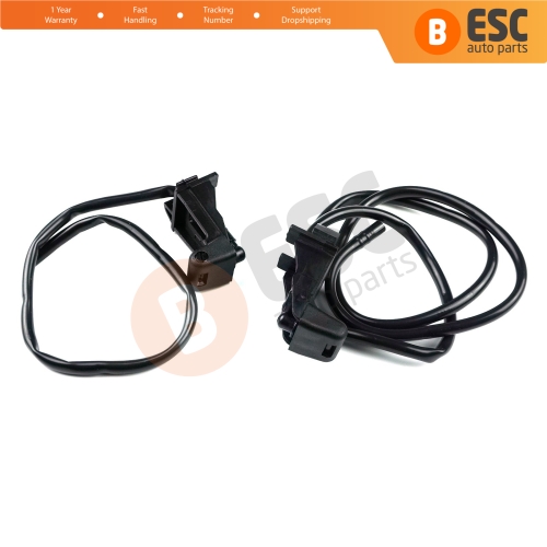 2 Pieces Windscreen Washer Jet Nozzle Hose Left Right Set 51880019 For Fiat Linea 2007-2018