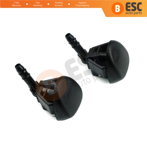 2 Pieces Windscreen Washer Jet Nozzle Left Right Set 52023509 52023510 For Fiat Egea Tipo 356