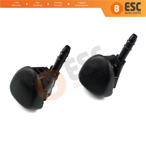 2 Pieces Windscreen Washer Jet Nozzle Left Right Set 52023509 52023510 For Fiat Egea Tipo 356