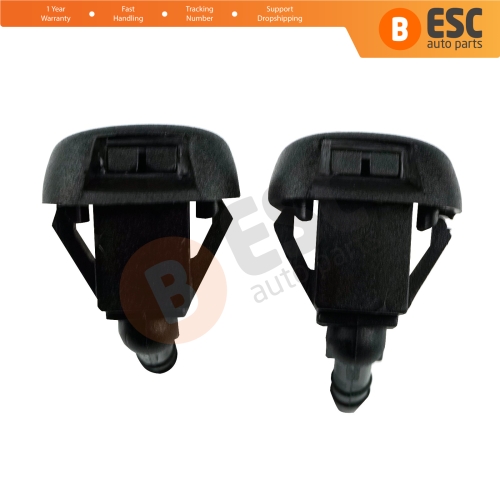 2 Pieces Windscreen Washer Jet Nozzle Left Right Set 52023509 52023510 For Fiat Egea Tipo 356