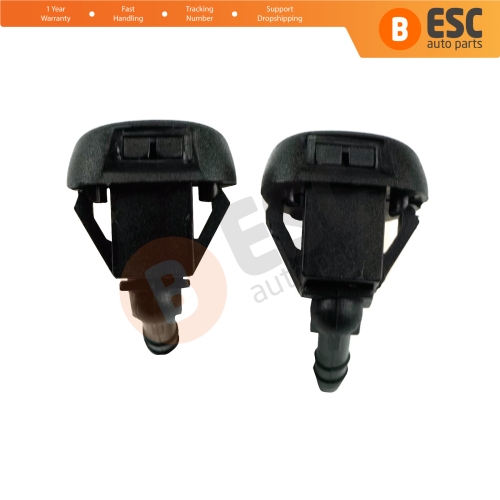 2 Pieces Windscreen Washer Jet Nozzle Left Right Set 52023509 52023510 For Fiat Egea Tipo 356