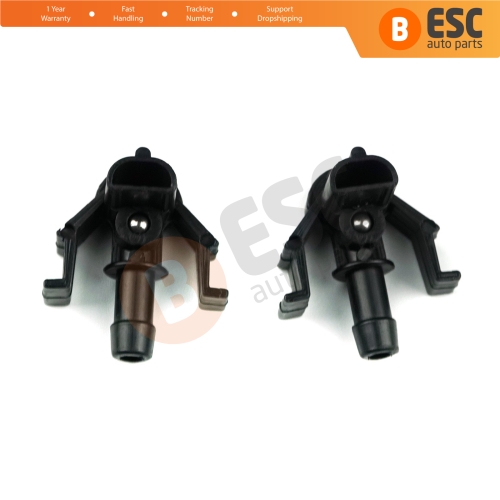 2 Pieces Windscreen Washer Jet Nozzle Left Right Set 51759137 For Fiat Punto Grande Evo Abarth 199 2005-2018